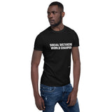 Social Distancing World Champion - Short-Sleeve Unisex T-Shirt