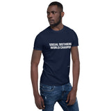 Social Distancing World Champion - Short-Sleeve Unisex T-Shirt