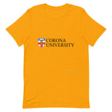 Corona University - Short-Sleeve Unisex T-Shirt