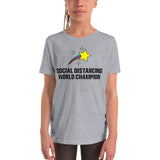 Social Distancing World Champion - Youth Short Sleeve T-Shirt