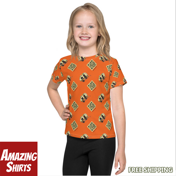 Camper Kids Orange (Boys & Girls) - Linkshirt Kids T-Shirt