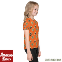 Camper Kids Orange (Boys & Girls) - Linkshirt Kids T-Shirt