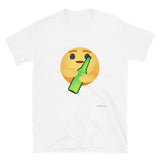 Emoji with Beer - Short-Sleeve Unisex T-Shirt