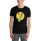 Emoji with Beer - Short-Sleeve Unisex T-Shirt