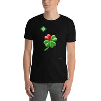 Feeling Lucky - Short-Sleeve Unisex ♦Linkshirt T-Shirt