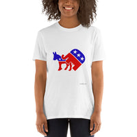 Elephant  Love's Donkey - Short-Sleeve Unisex T-Shirt