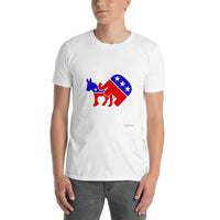 Elephant  Love's Donkey - Short-Sleeve Unisex T-Shirt