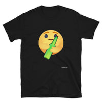 Emoji with Beer - Short-Sleeve Unisex T-Shirt