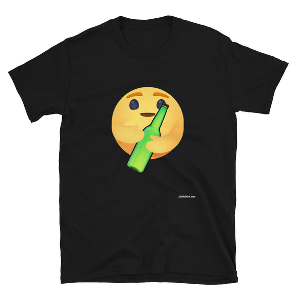 Emoji with Beer - Short-Sleeve Unisex T-Shirt