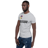 Social Distancing World Champion (Medals) - Short-Sleeve Unisex T-Shirt
