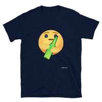 Emoji with Beer - Short-Sleeve Unisex T-Shirt