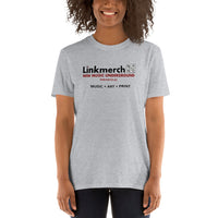 Linkmerch Promo Shirt (Music + Art + Print) Short-Sleeve Unisex T-Shirt