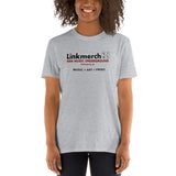 Linkmerch Promo Shirt (Music + Art + Print) Short-Sleeve Unisex T-Shirt