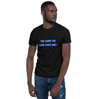 Zero Sum (Lyric) Cross Back - Short-Sleeve Unisex ♦ Linkshirt T-Shirt