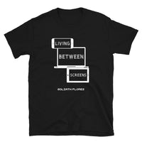 Living Between Screens (Book Shirt) - Short-Sleeve Unisex Linkshirt T-Shirt