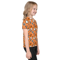 Halloween Orange - Amazing SHirts - Kids T-Shirt