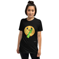 Emoji with Beer - Short-Sleeve Unisex T-Shirt