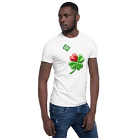 Feeling Lucky - Short-Sleeve Unisex ♦Linkshirt T-Shirt