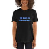 Zero Sum (Lyric) Cross Back - Short-Sleeve Unisex ♦ Linkshirt T-Shirt