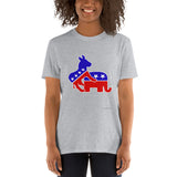 Donkey Love's Elephant - Short-Sleeve Unisex T-Shirt