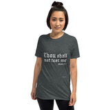 Thou Shall Not Test Me - Short-Sleeve Unisex T-Shirt