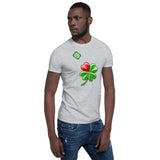 Feeling Lucky - Short-Sleeve Unisex ♦Linkshirt T-Shirt