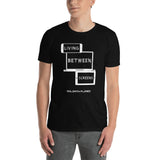 Living Between Screens (Book Shirt) - Short-Sleeve Unisex Linkshirt T-Shirt