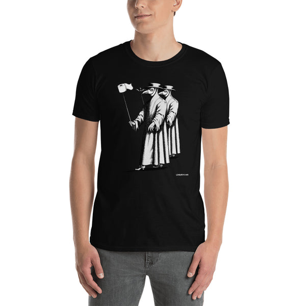 Plague Doctor Corna Toilet Paper - Short-Sleeve Unisex T-Shirt