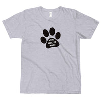 Who Rescued Who? - American Apparel T-Shirt MADE IN USA