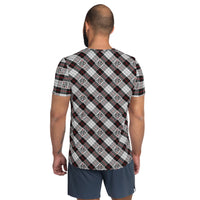 Tartan (AKA Scottish Camouflage) All-Over Print, Share Anything - Men's Athletic ♦ Linkshirt T-shirt