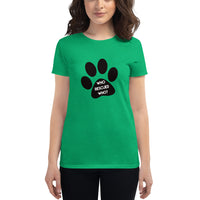 Who Rescued Who? - Women's short sleeve t-shirt