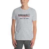 Linkmerch Promo Shirt (Music + Art + Print) Short-Sleeve Unisex T-Shirt