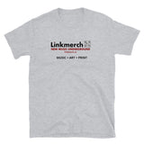 Linkmerch Promo Shirt (Music + Art + Print) Short-Sleeve Unisex T-Shirt