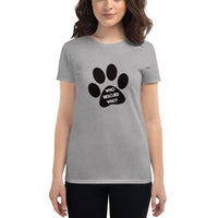 Who Rescued Who? - Women's short sleeve t-shirt