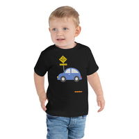 Car Theme - Toddler Short Sleeve ♦Linkshirt Safe-Kids Tee