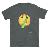 Emoji with Beer - Short-Sleeve Unisex T-Shirt