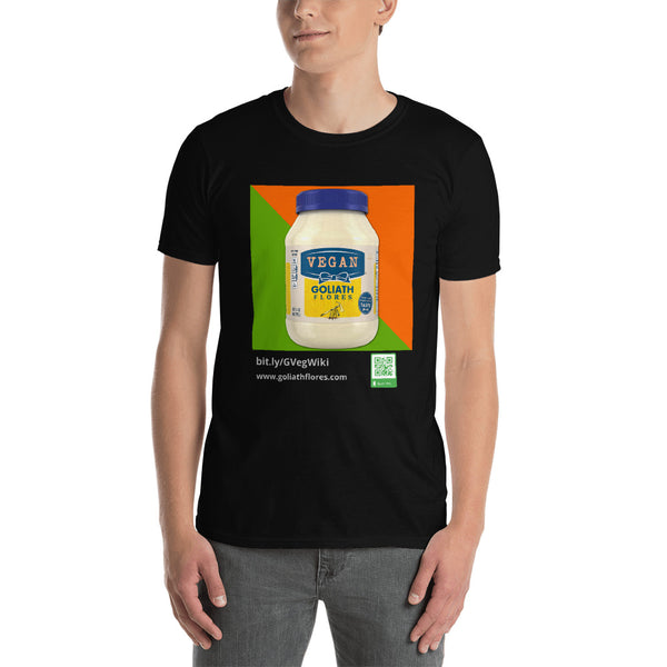 Vegan Album Cover - Short-Sleeve Unisex ♦ Linkshirt T-Shirt