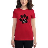 Who Rescued Who? - Women's short sleeve t-shirt