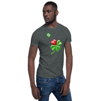 Feeling Lucky - Short-Sleeve Unisex ♦Linkshirt T-Shirt