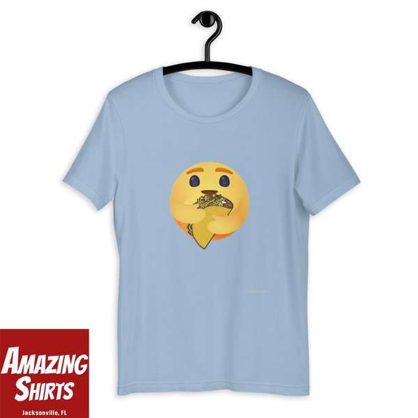 Taco Emoji - Colorful Short-Sleeve Unisex T-Shirt