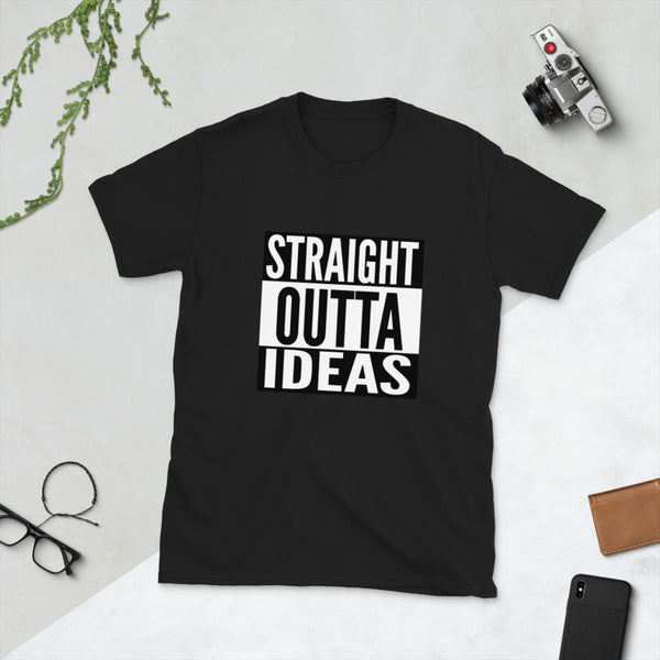 Straight Outta Ideas - Short-Sleeve Unisex Linkshirt