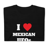 I Love Mexicna UFOs - Short-Sleeve Unisex Linkshirt T-Shirt