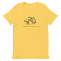 Don't Tread On Me Rhythmically (Yellow) - Short-Sleeve Unisex T-Shirt