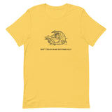 Don't Tread On Me Rhythmically (Yellow) - Short-Sleeve Unisex T-Shirt