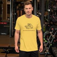 Don't Tread On Me Rhythmically (Yellow) - Short-Sleeve Unisex T-Shirt