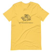 Don't Tread On Me Rhythmically (Yellow) - Short-Sleeve Unisex T-Shirt